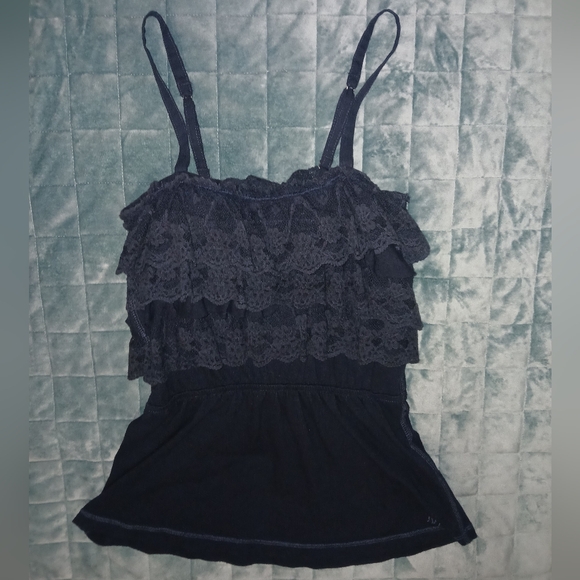 Abercrombie & Fitch Lace Tank Top - Picture 1 of 4